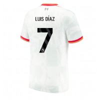 Dres Liverpool Luis Diaz #7 Rezervni 2024-25 Kratak Rukav